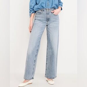 Old Navy Ski-Hi Wide-Leg Jeans